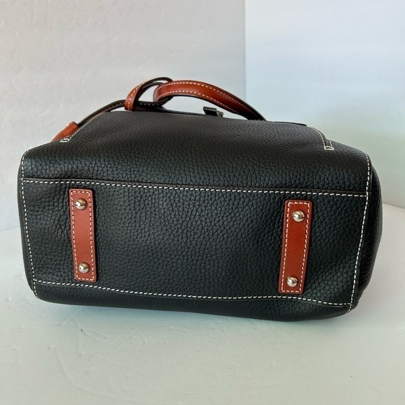 Dooney & Bourke NWT Black Leather Large Satchel - Picture 7 of 12